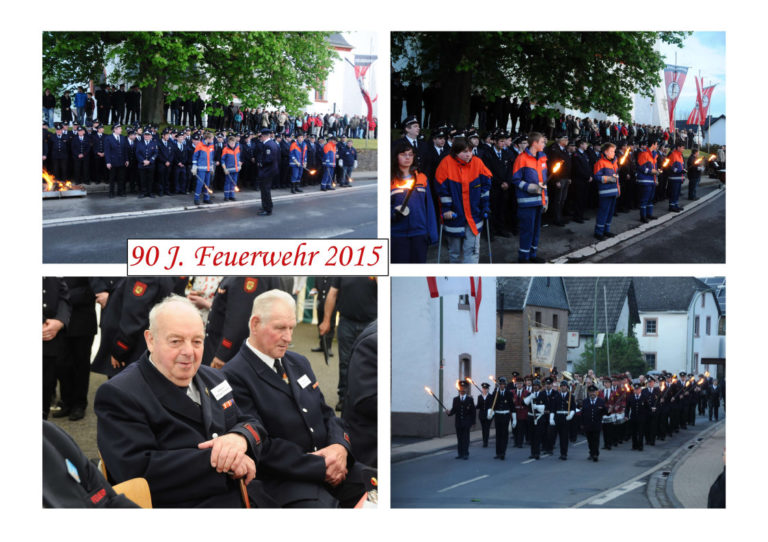 90 Jahre Freiwillige Feuerwehr