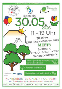 Eröffnung Generationenpark + Jubiläum Kindergarten